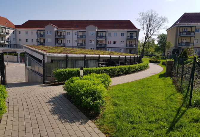 Garage begrünen